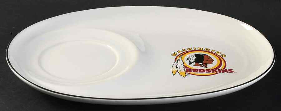 Redskins Snack Plate by Pfaltzgraff-1