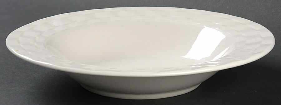Ribbon Large Rim Soup Bowl by Pfaltzgraff-1