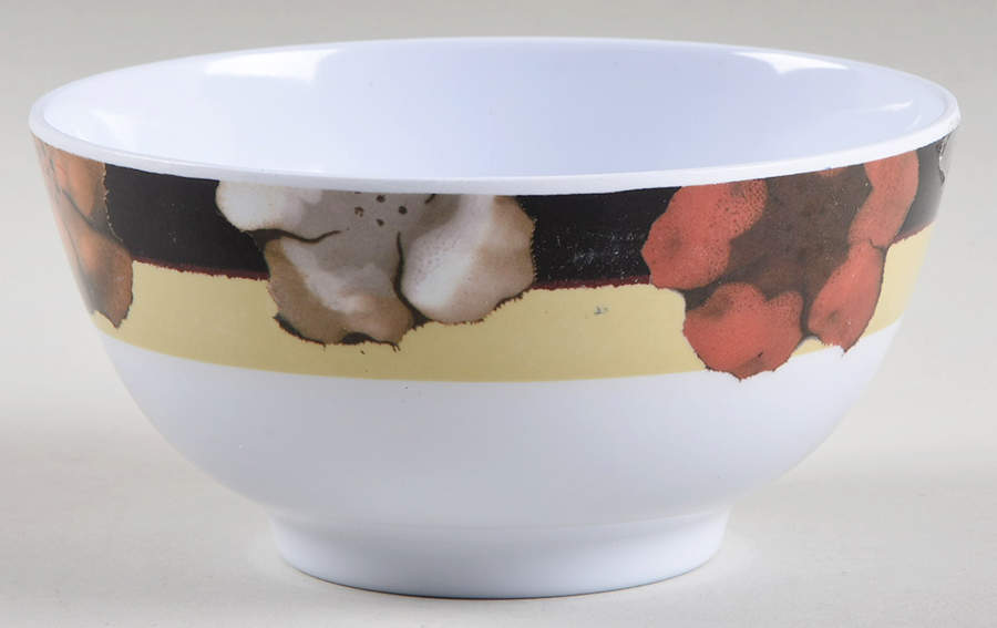 Painted Poppies Melamine Soup/Cereal Bowl by Pfaltzgraff-1