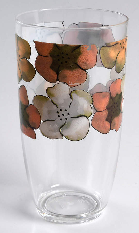 Painted Poppies Tall Acrylic Tumbler by Pfaltzgraff-1