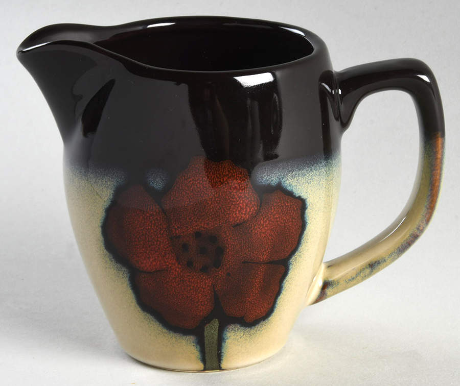 Painted Poppies Creamer by Pfaltzgraff-1