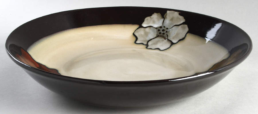 Painted Poppies 14" Pasta Serving Bowl by Pfaltzgraff-1