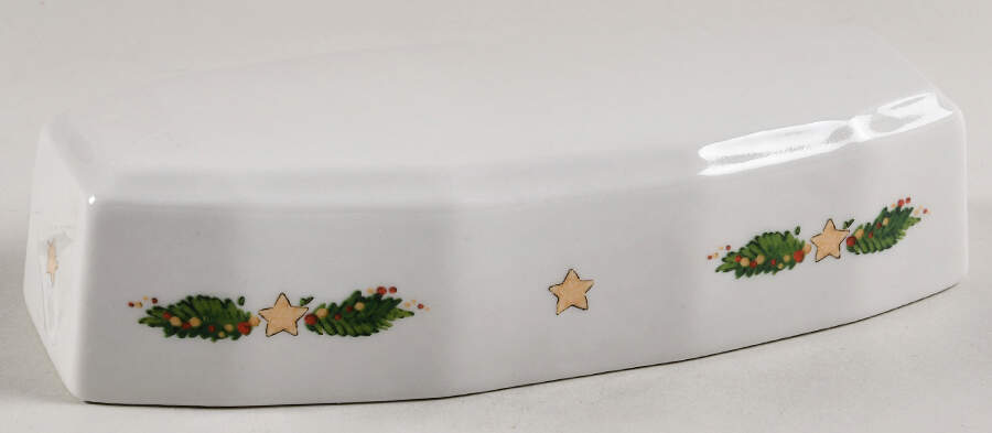 Holiday Heritage Lid for 1/4 Lb Butter by Pfaltzgraff-1