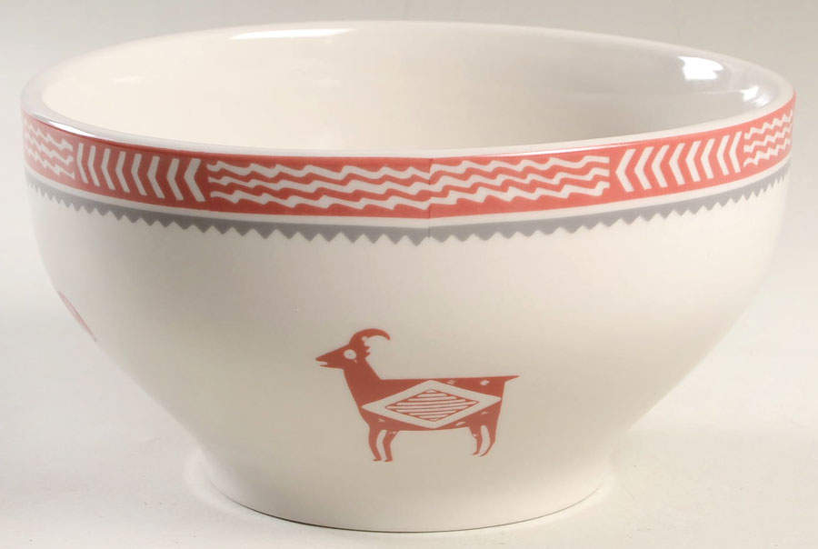 Ancient Mimbreno Indian-Brick Red (Replica) 1.25 Quart Menudo Bowl by Pipestone-1
