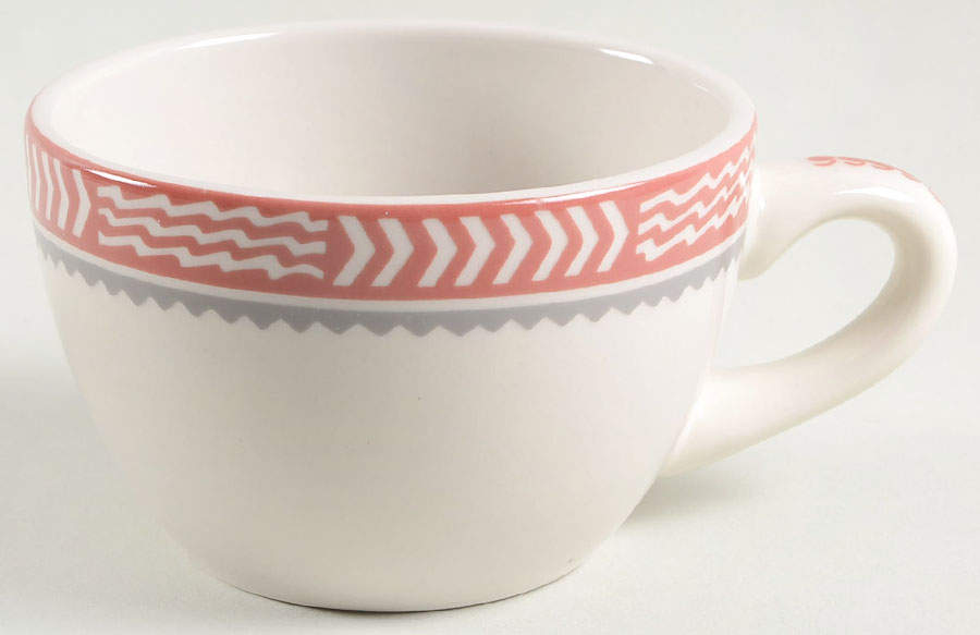Ancient Mimbreno Indian-Brick Red (Replica) Flat Cup by Pipestone-1