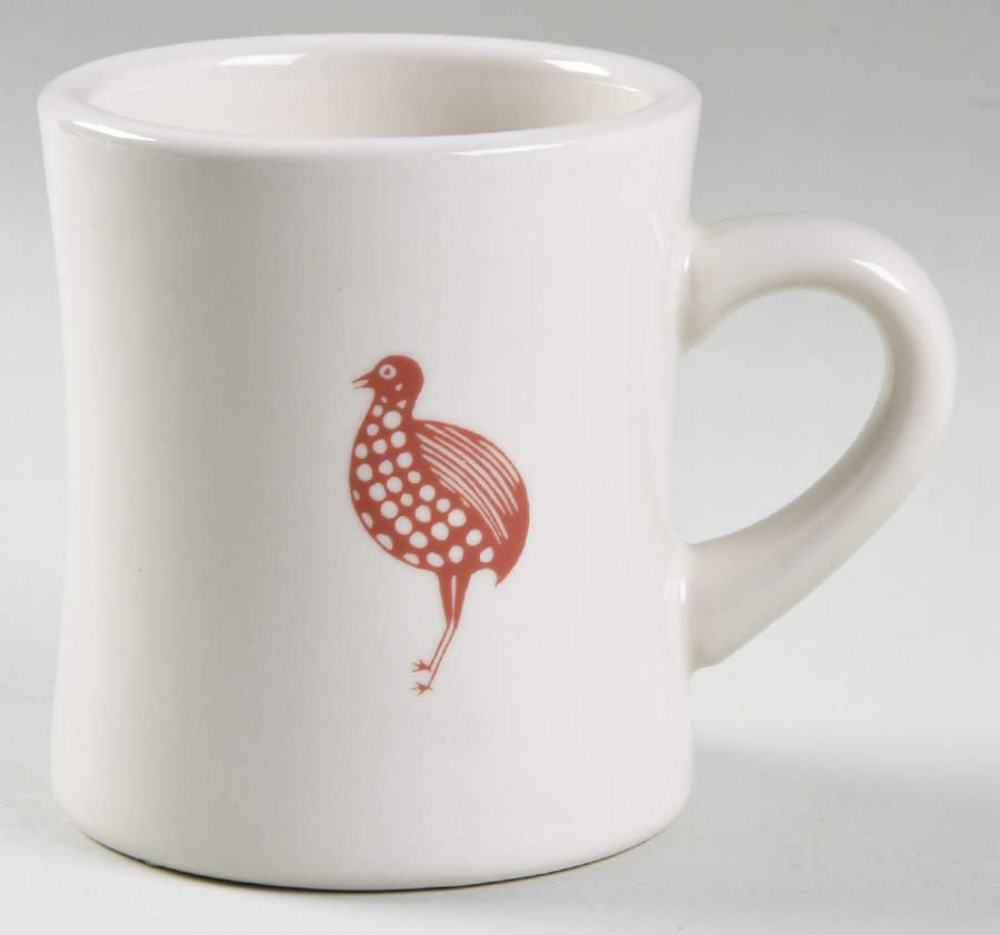 Ancient Mimbreno Indian-Brick Red (Replica) Cafe Mug by Pipestone-1