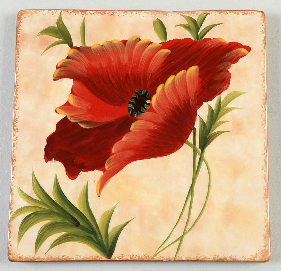 Poppies Trivet by Pier 1-1
