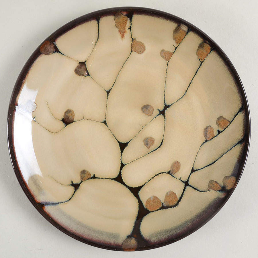 Gold Reactive Salad Plate by Pier 1-1