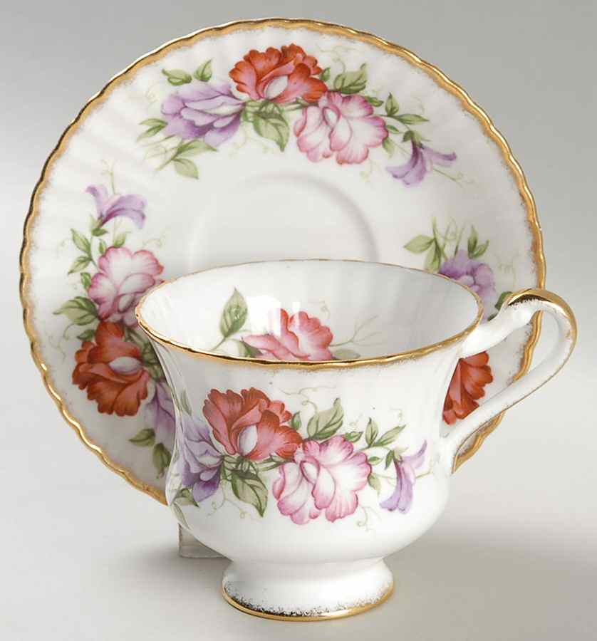 F54B Footed Cup & Saucer Set by Paragon-1