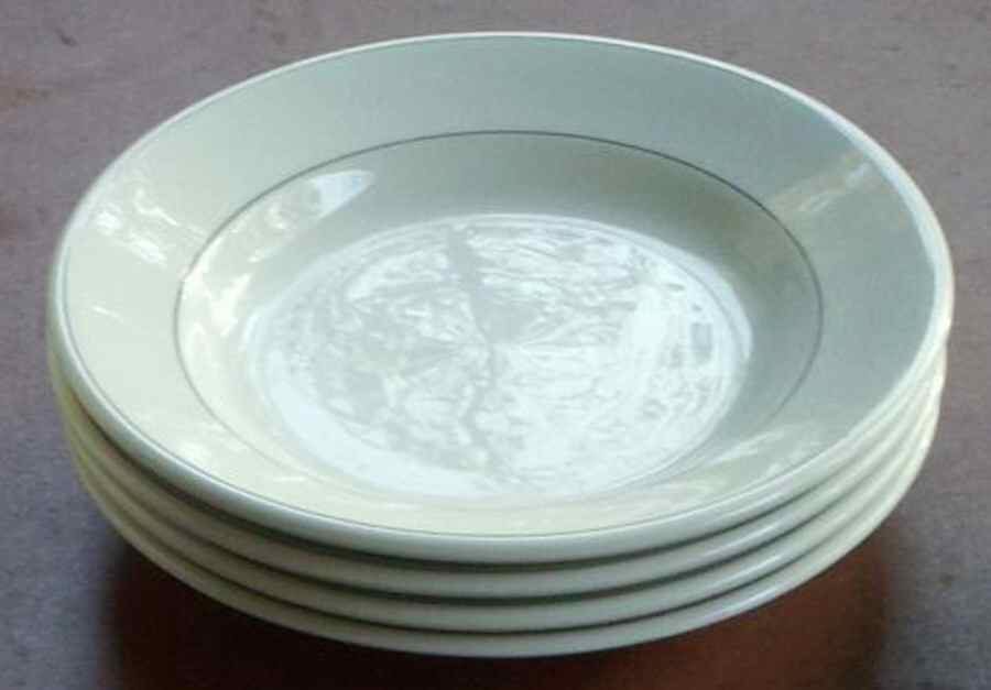 Elisa Rim Soup Bowl by Porcelaine d'Auteuil-1