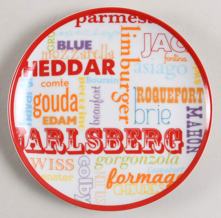 World of Cheese Appetizer Plate by Pier 1-1