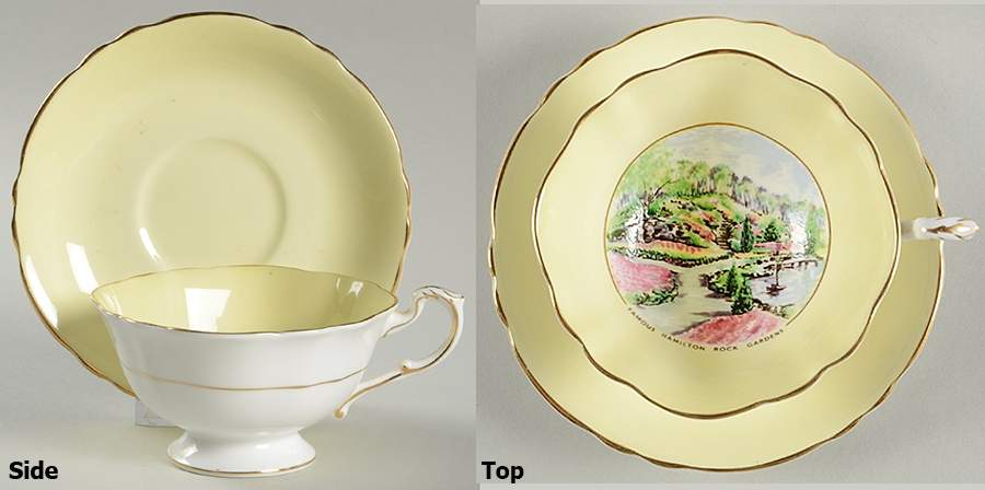 A4121 Footed Cup & Saucer Set by Paragon-1