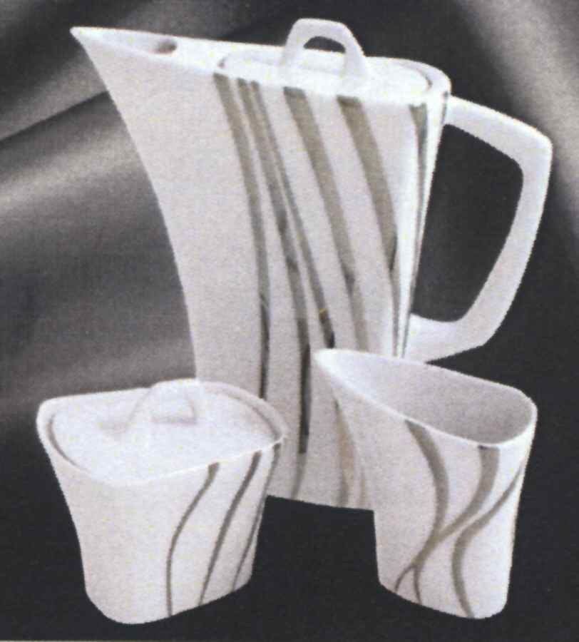 Life Coffee Pot & Lid by Porcel-1