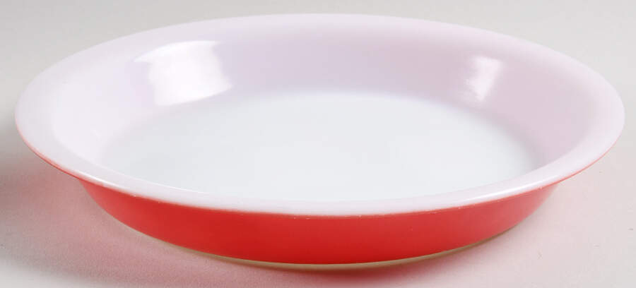 Flamingo 9" Pie Baking Plate by Pyrex-1