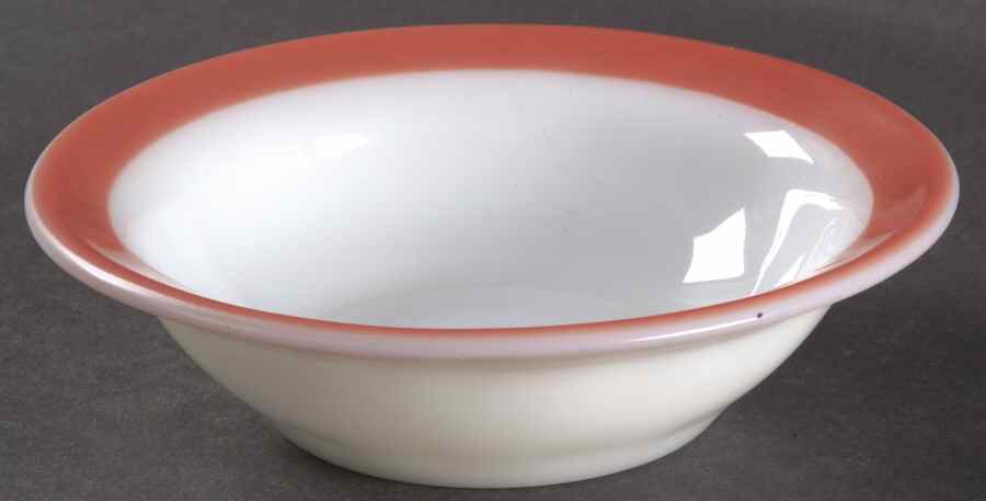 Flamingo Rim Fruit/Dessert (Sauce) Bowl by Pyrex-1