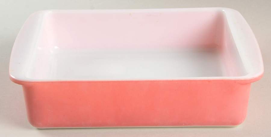 Flamingo 8" Square Baker by Pyrex-1