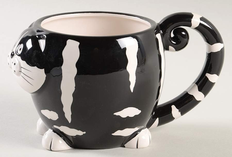 Chubby Cat Mug by Pier 1-1