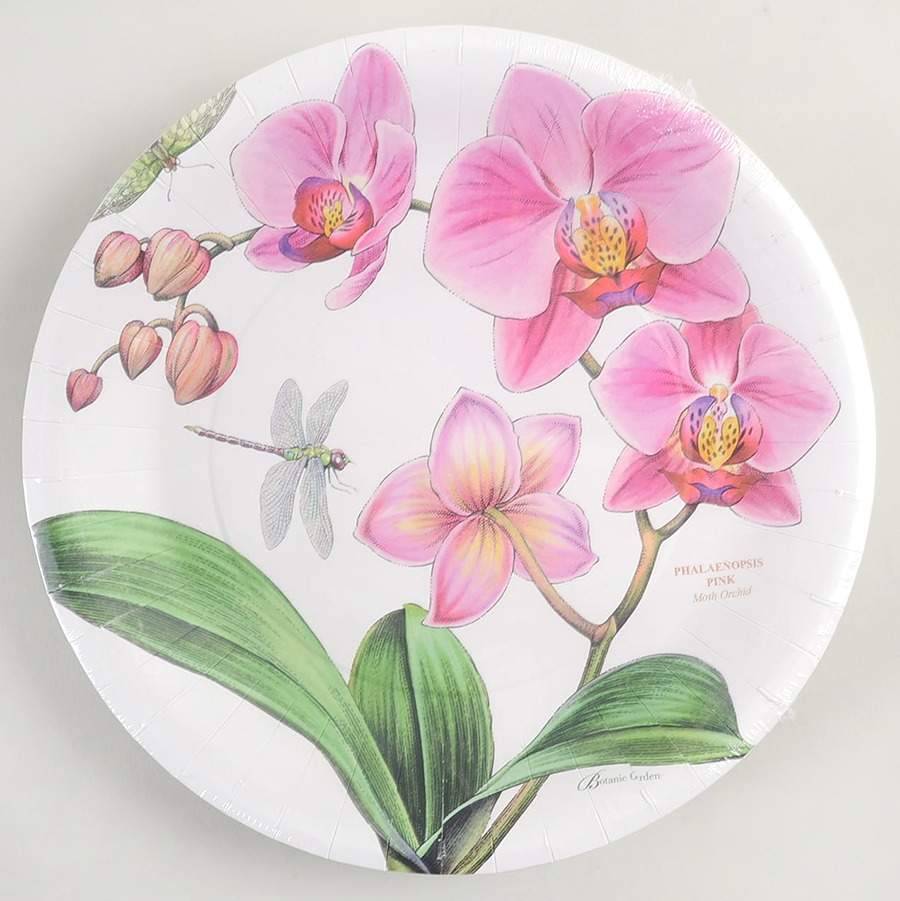 Exotic Botanic Garden Pack of 8 - Paper Dinner Plate by Portmeirion-1