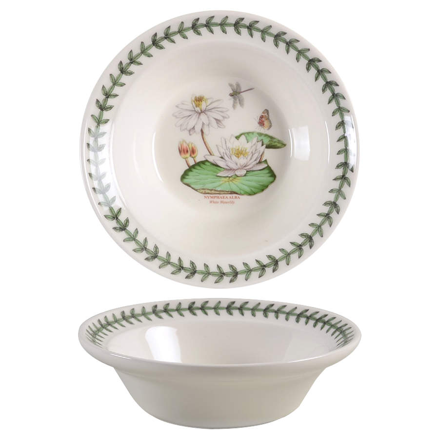 Exotic Botanic Garden Rim Cereal/Oatmeal Bowl by Portmeirion-1