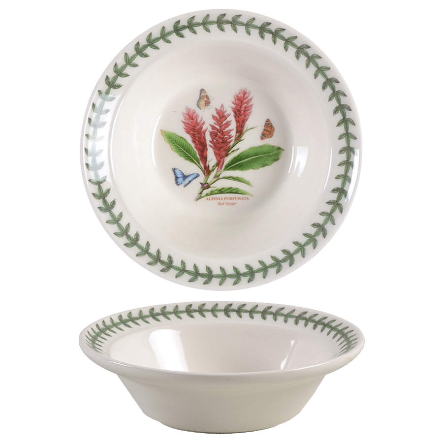 Exotic Botanic Garden Rim Cereal/Oatmeal Bowl by Portmeirion-1