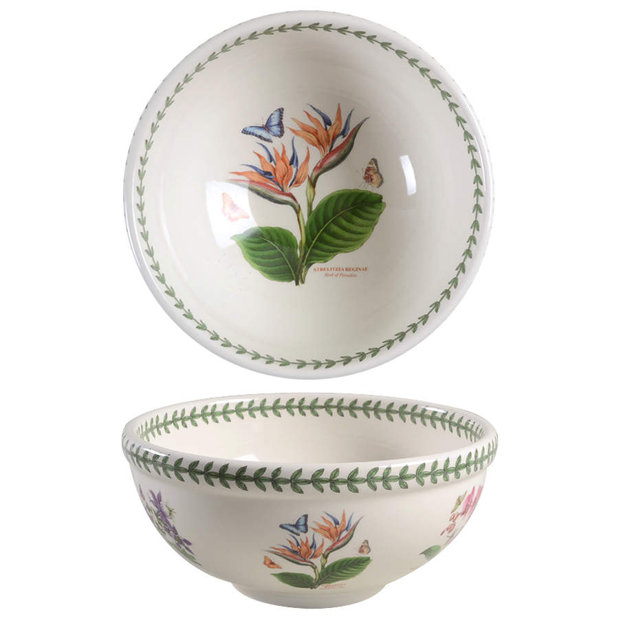Exotic Botanic Garden 10" Large Salad Serving Bowl by Portmeirion-1