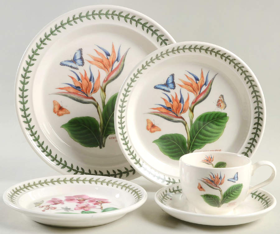 Exotic Botanic Garden 5 Piece Place Setting by Portmeirion-1