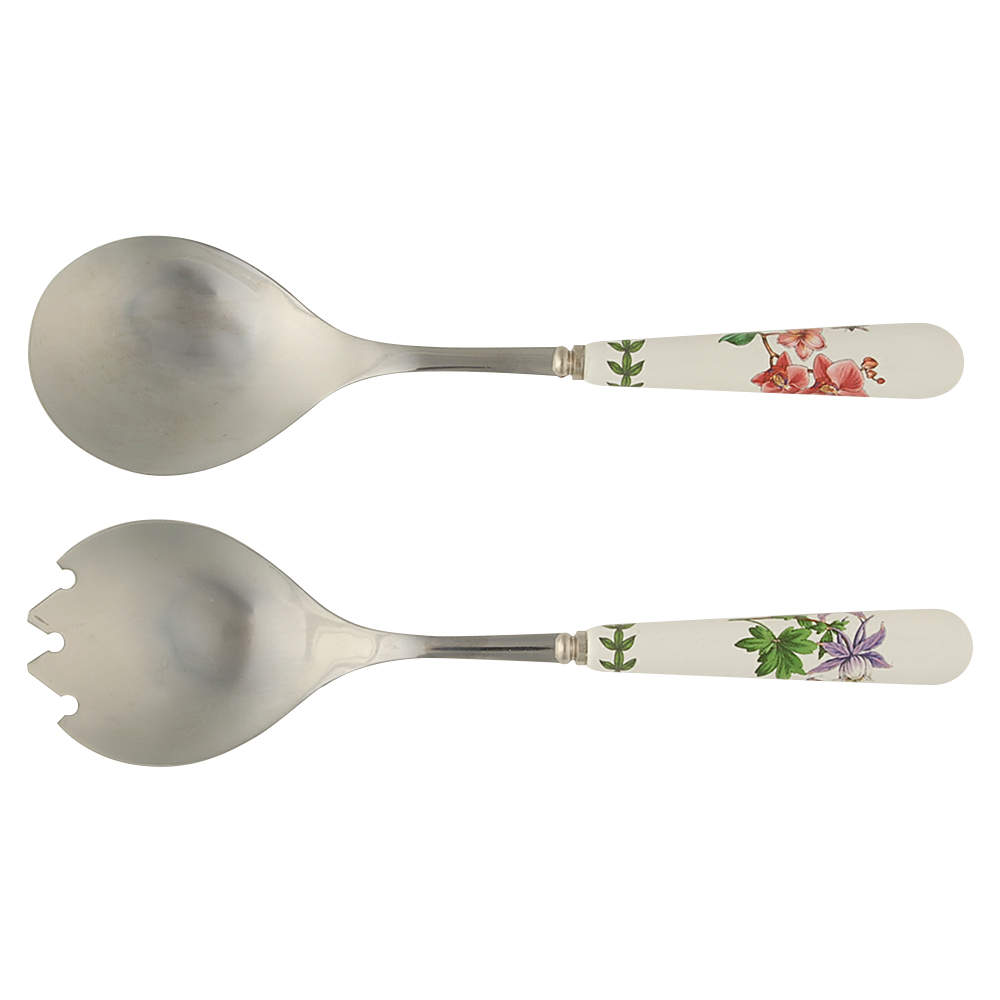 Exotic Botanic Garden (2 Piece) Salad Set with Stainless Bowl by Portmeirion-1