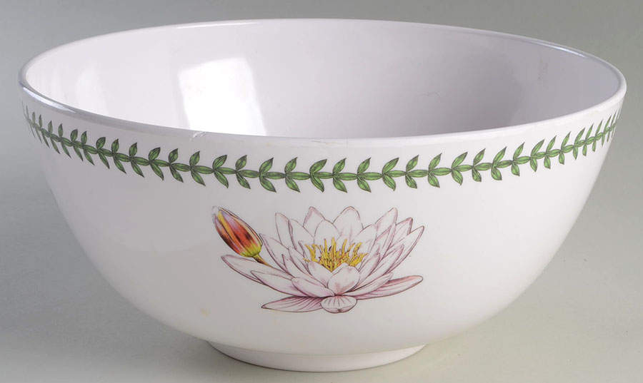 Exotic Botanic Garden 11" Large Melamine Salad Serving Bowl by Portmeirion-1