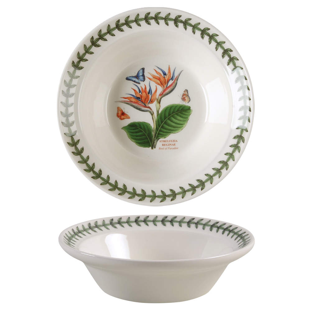 Exotic Botanic Garden Rim Cereal/Oatmeal Bowl by Portmeirion-1