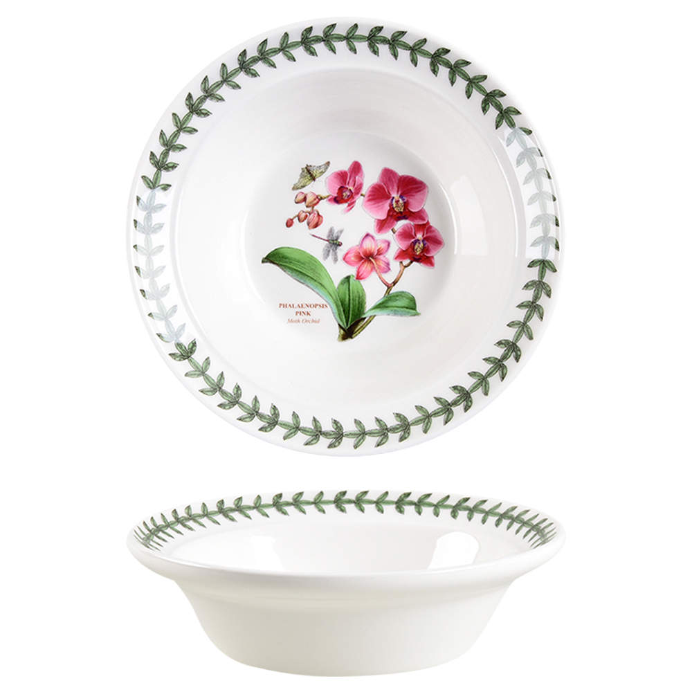 Exotic Botanic Garden Rim Cereal/Oatmeal Bowl by Portmeirion-1