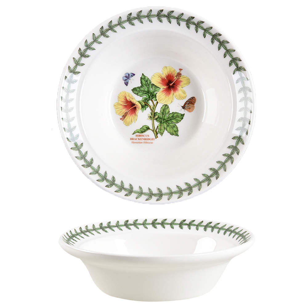 Exotic Botanic Garden Rim Cereal/Oatmeal Bowl by Portmeirion-1