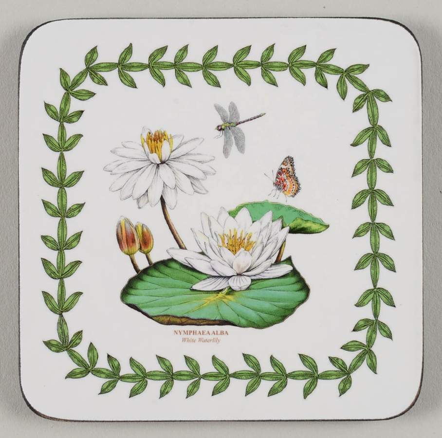 Exotic Botanic Garden Square Corkback Coaster by Portmeirion-1