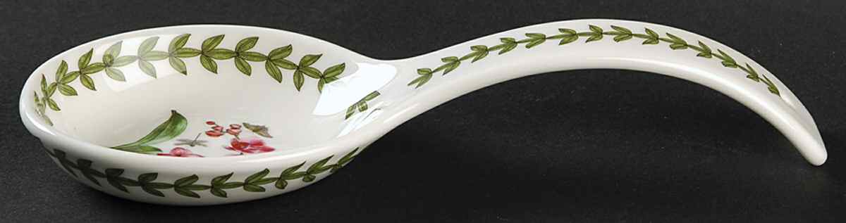 Exotic Botanic Garden Spoon Rest/Holder (Holds 1 Spoon) by Portmeirion-1