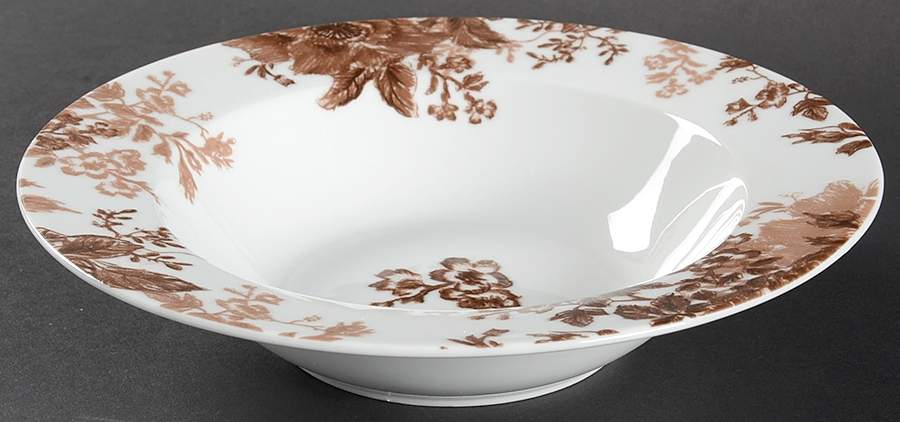Tatnall Street Coffee Bean (Brown) Rim Soup Bowl by Paula Deen-1