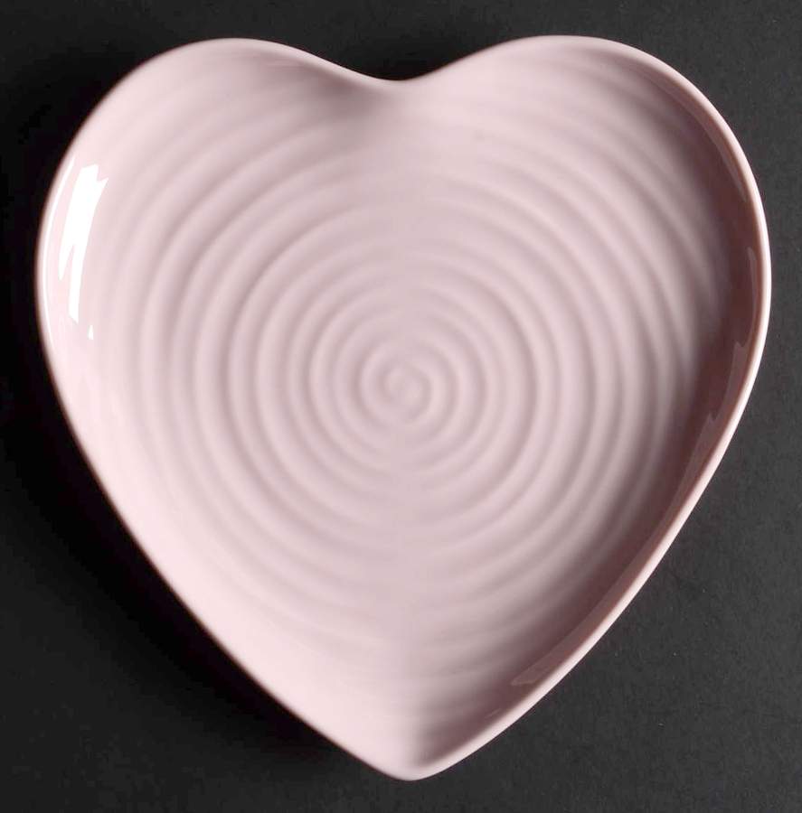 Sophie Conran Pink 7" Heart Plate by Portmeirion-1