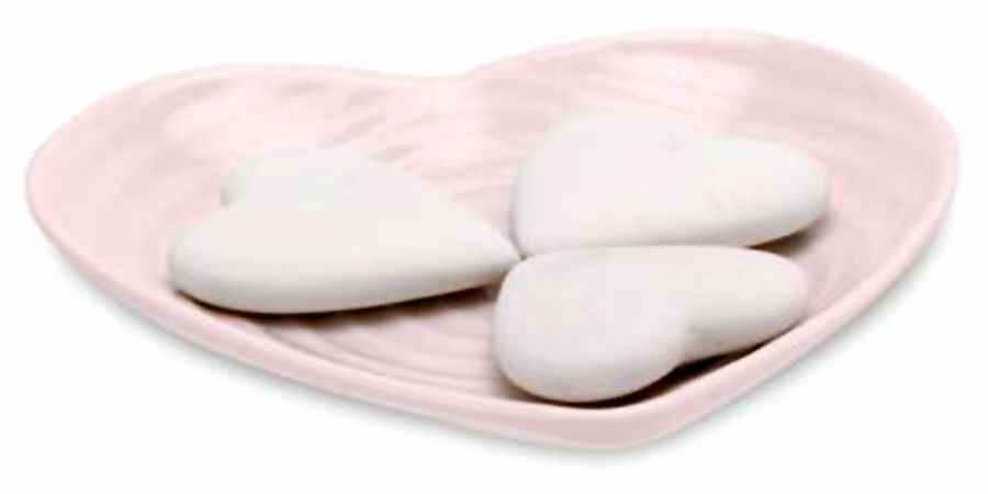 Sophie Conran Pink Heart Plate Fragrance Set(Plate,3Hearts&Fragrance) by Portmeirion-1