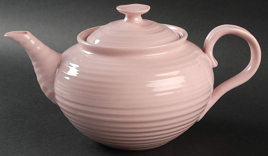 Sophie Conran Pink Teapot & Lid by Portmeirion-1