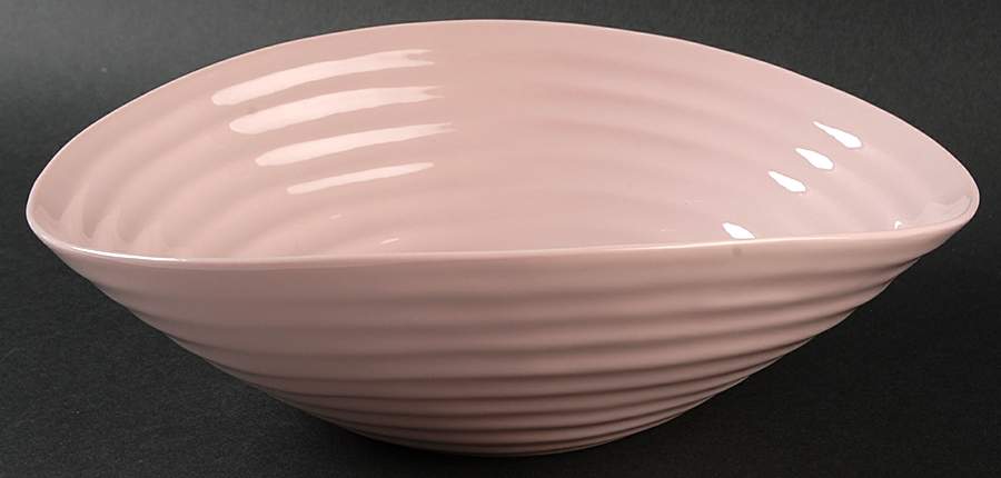 Sophie Conran Pink 9" Salad Serving Bowl by Portmeirion-1