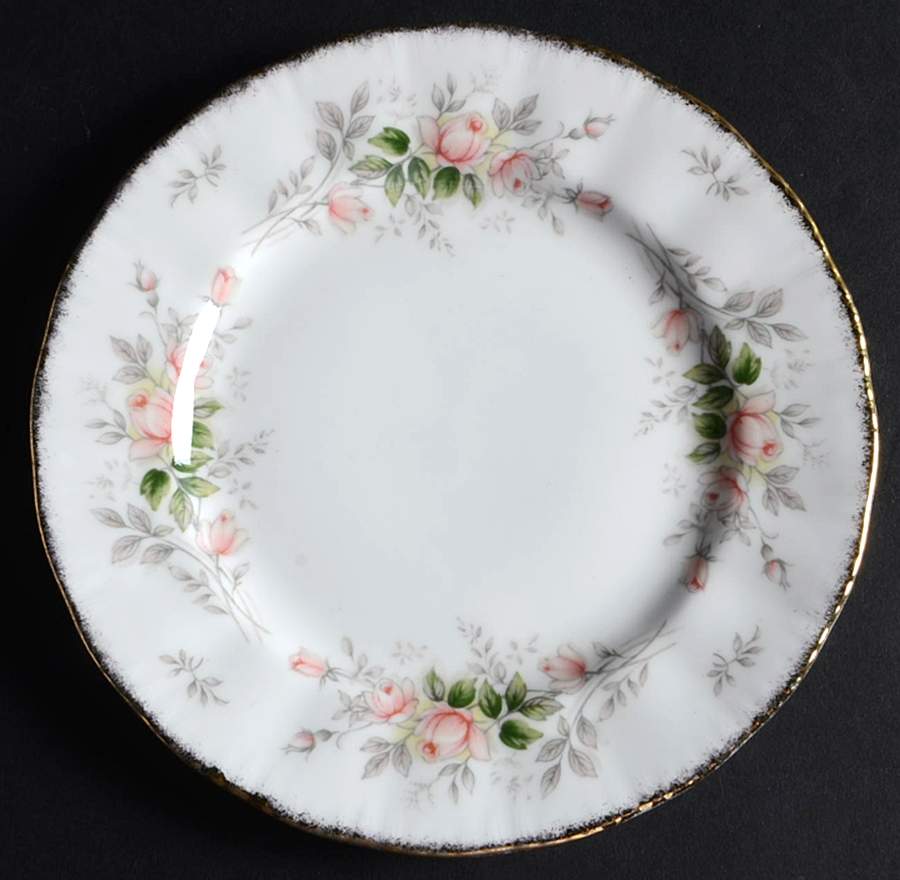 Affection Bread & Butter Plate by Paragon-1