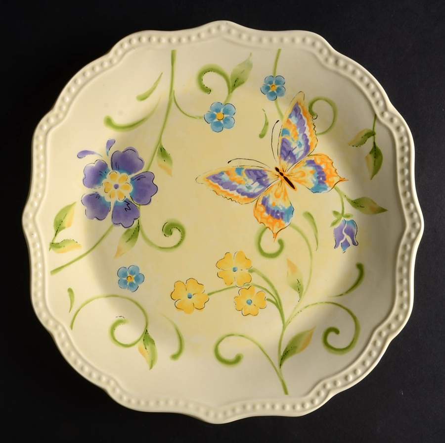 Botanica Dinner Plate by Pier 1-1