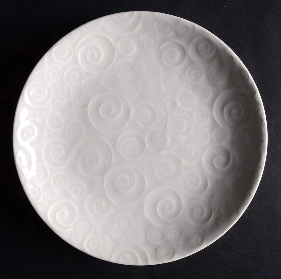 Embossed Swirl Salad Plate by Pier 1-1