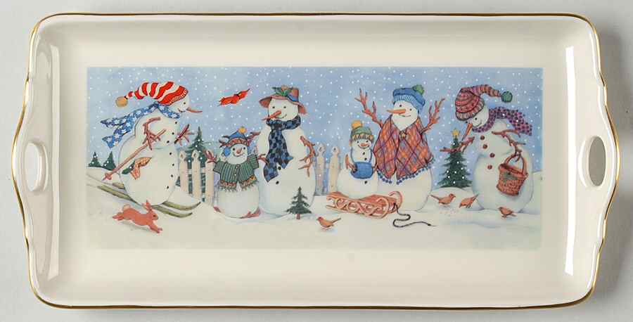 PIC161 10" Sandwich Tray by Pickard-1