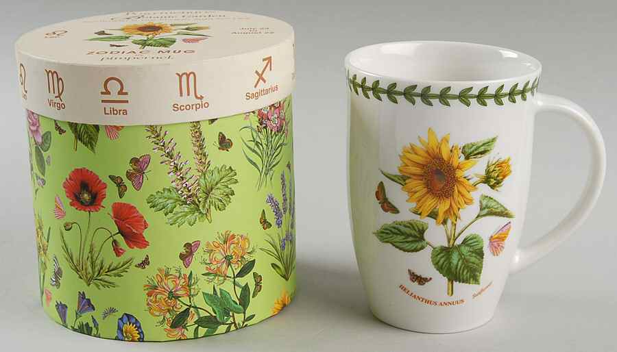 Botanic Garden Zodiac Leo Mug & Gift Box by Portmeirion-1