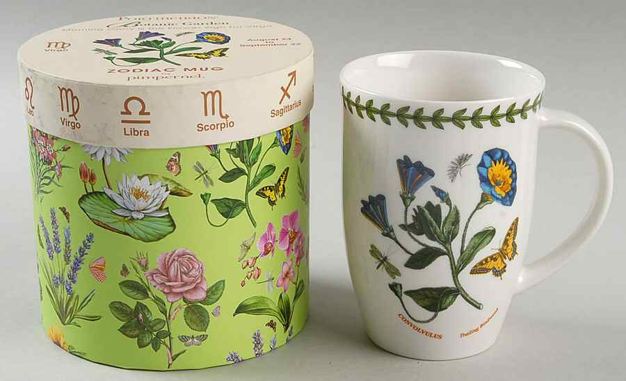 Botanic Garden Zodiac Virgo Mug & Gift Box by Portmeirion-1