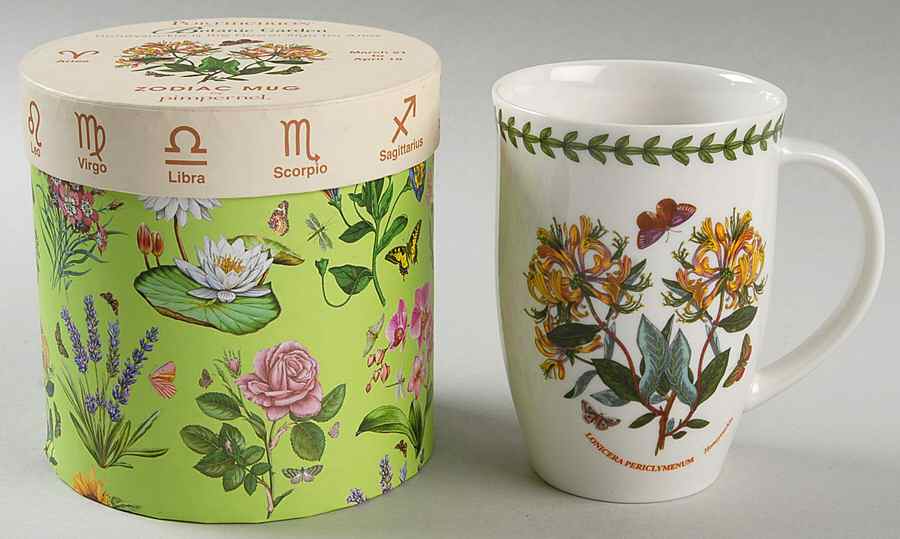 Botanic Garden Zodiac Aries Mug & Gift Box by Portmeirion-1