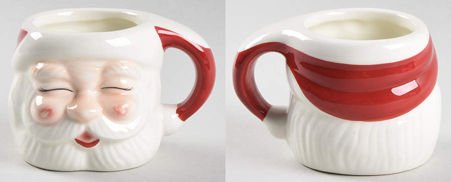 Santa Mug by Pottery Barn China-1