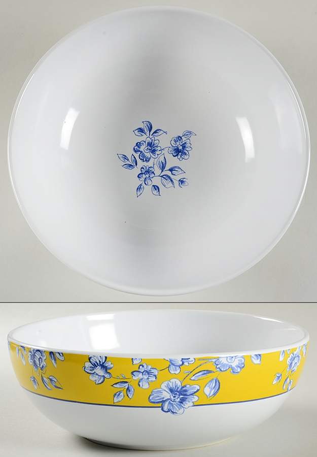 Spring Prelude 10" Round Vegetable Bowl by Paula Deen-1