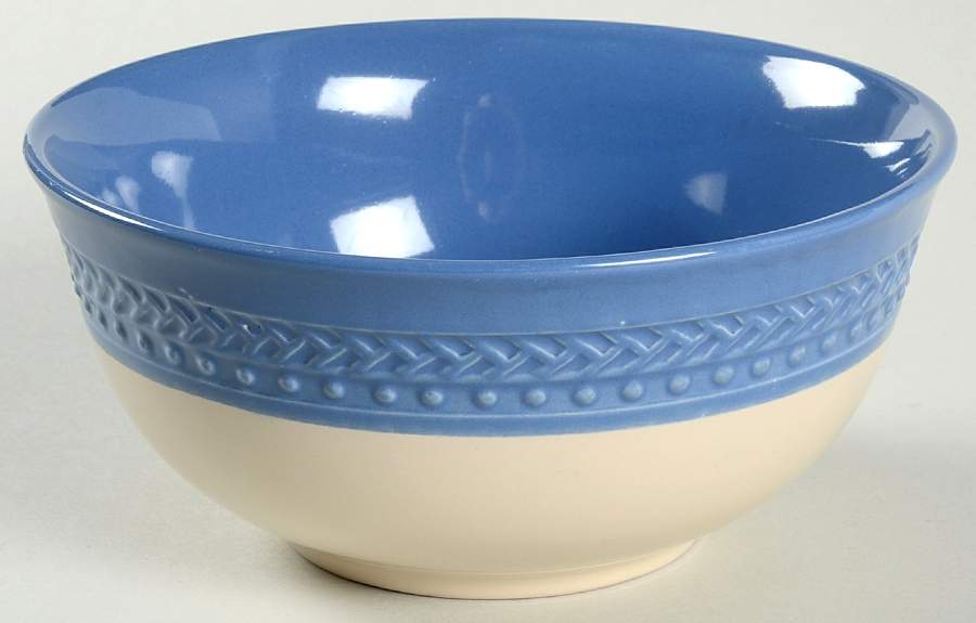 Southern Gathering Bluebell Coupe Cereal Bowl by Paula Deen-1