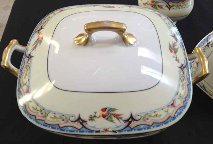 PUN140 Square Covered Vegetable by Porcelain Union-1