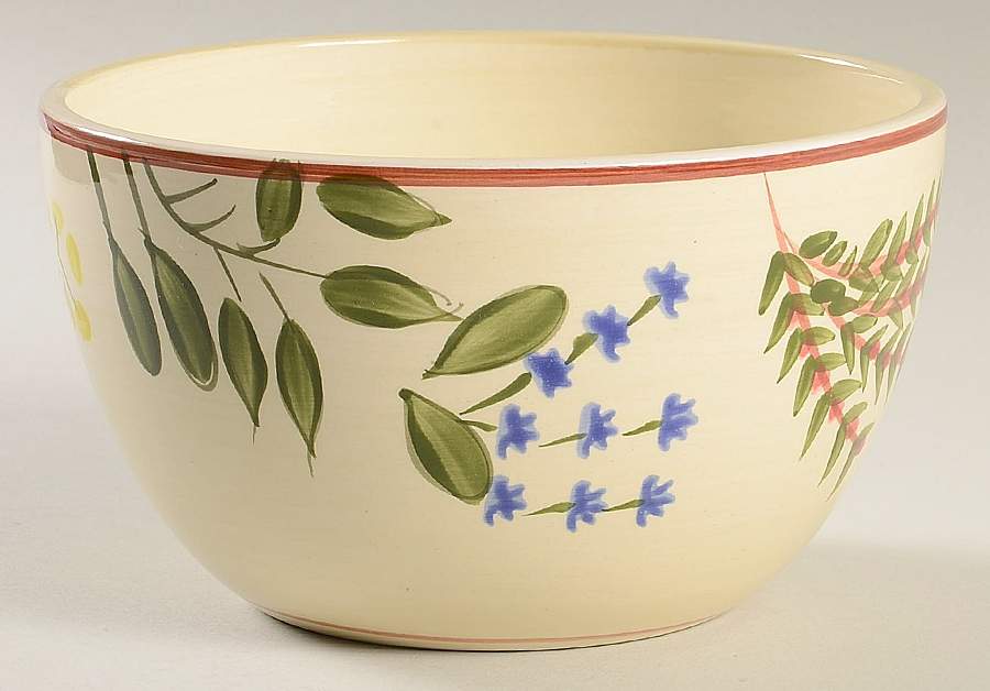 Herbal Garden Soup/Cereal Bowl by Pfaltzgraff-1